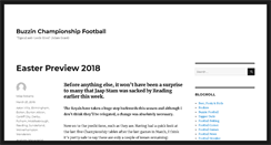 Desktop Screenshot of buzzinchampionshipfootball.co.uk